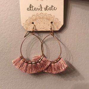 fun dangly earrings with tassels!